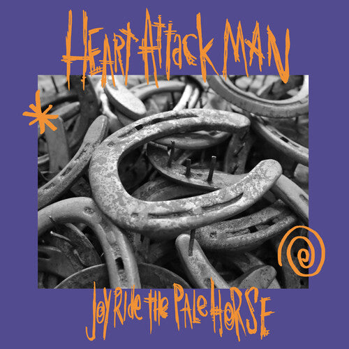 Heart Attack Man- Joyride the Pale Horse (Limited Edition Orchid/Orange Crush) - LP