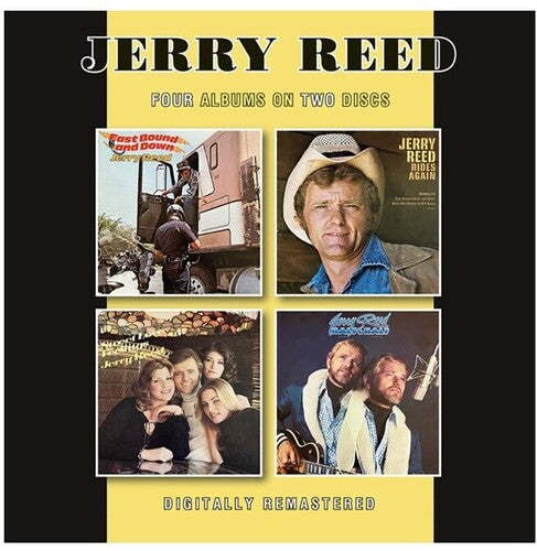 Jerry Reed: East Bound & Down / Jerry Reed Rides Again / Sweet Love Feelings / Half Singin' & Half Pickin'  [ CD ]