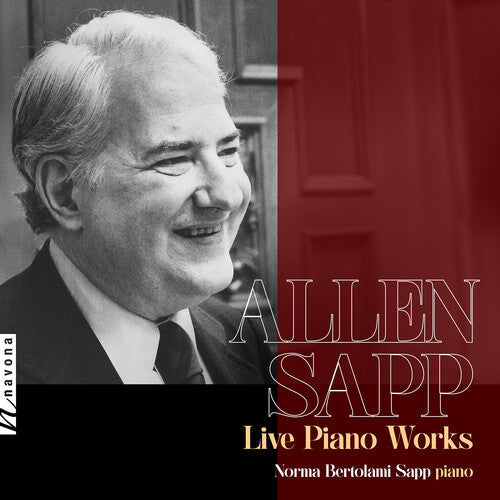 Norma Bertolami Sapp: Allen Sapp: Live Works  [ CD ]