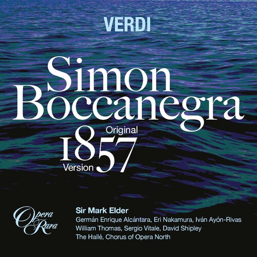 Mark Elder: Verdi: Simon Boccanegra - Original 1857 Version  [ CD ]