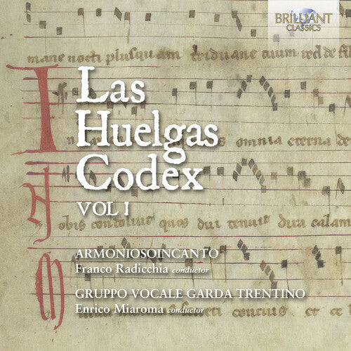Radicchia / Miaroma / Vocale Garda Trentino: Las Huelgas Codex Vol. 1  [ CD ]