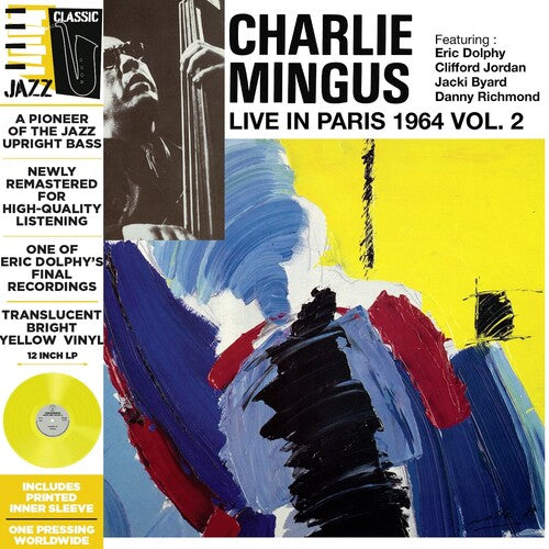 Charlie Mingus- Live in Paris, 1964 Vol. 2 - Translucent Bright Yellow - LP