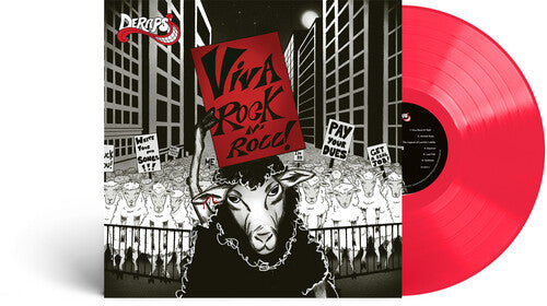 Deraps- Viva Rock N' Roll - Red Transparent - LP