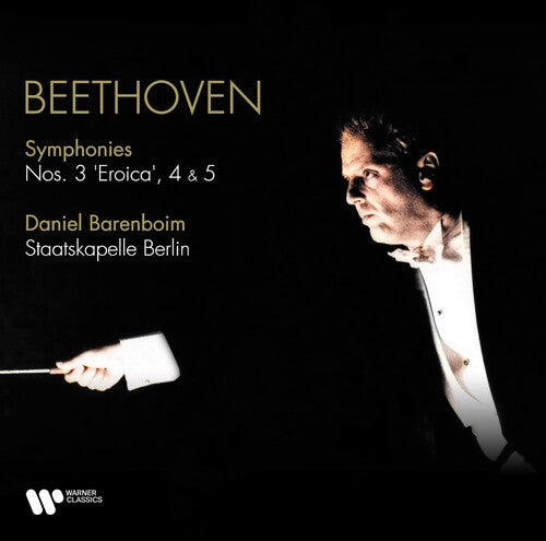 Daniel Barenboim: Beethoven: Symphonies Nos. 3 Eroica, 4 & 5 [ LP ]