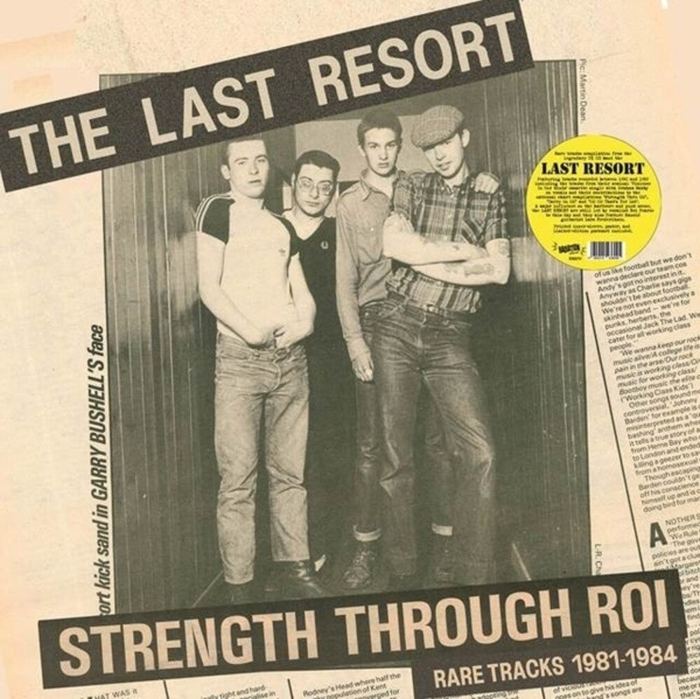 Last Resort- Strength Through Roi - Rare Tracks 1981-1984 - LP
