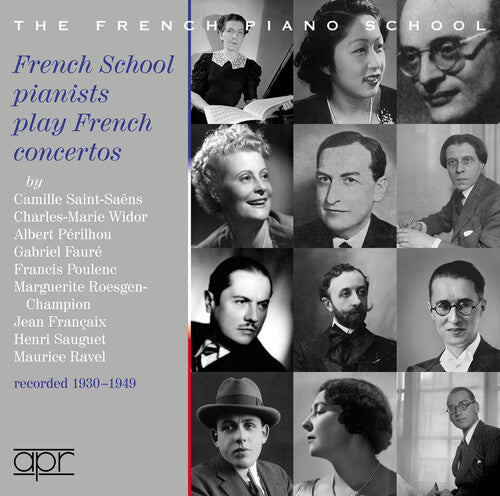 Kazuko Kusama: French School pianists play French concertos  [ CD ]