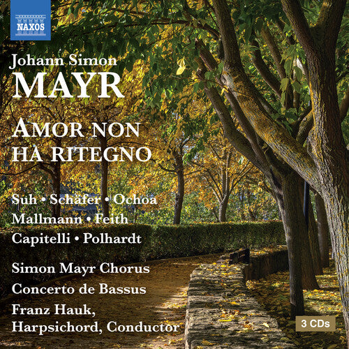 Yeree Suh: Mayr: Amor non ha ritegno  [ CD ]