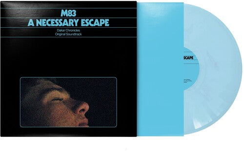 M83- A Necessary Escape - Dakar Chronicles (Original Soundtrack) - Transparent Marbled Turquoise (Indie Exclusive Vinyl) - LP