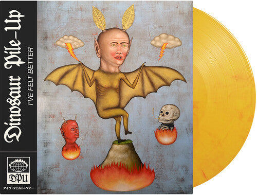Dinosaur Pile-Up- I'Ve Felt Better - Yellow Flame Marble - LP