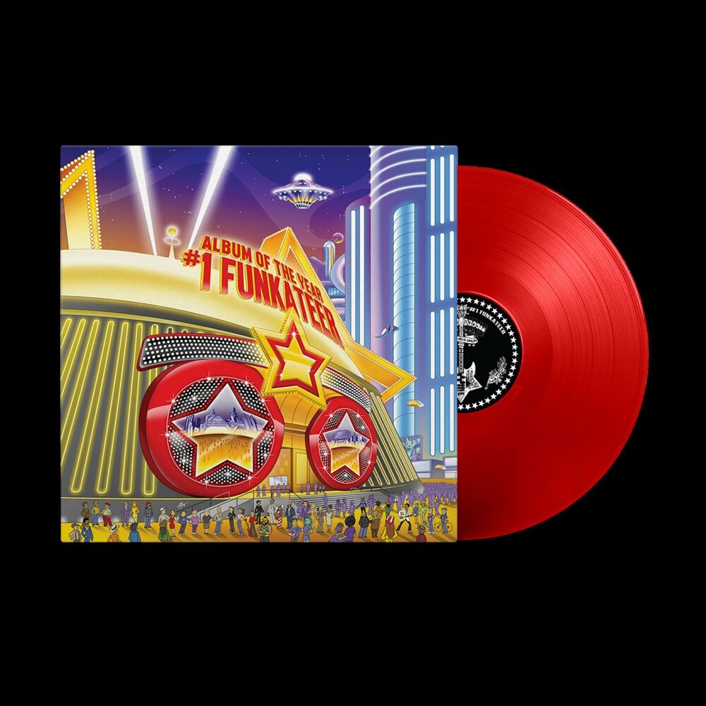 Bootsy Collins- Album Of The Year #1 Funkateer [Indie Exclusive] [Colored Vinyl] (Red) - LP