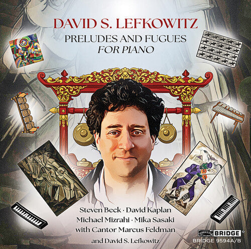 Michael Mizrahi: Lefkowitz: Preludes & Fugues  [ CD ]