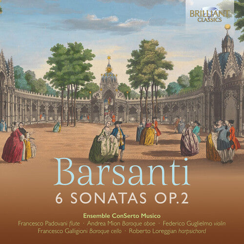 Ensemble ConSerto Musico: Barsanti: 6 Sonatas, Op. 2  [ CD ]