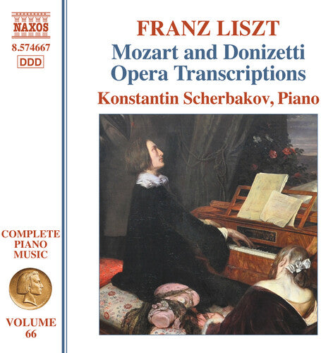 Scherbakov, Konstantin: Liszt: Complete Piano Music, Vol. 66 - Mozart & Donizetti Opera Transcriptions  [ CD ]