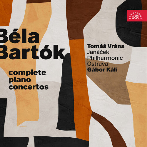 Tomas Vrana: Bartok: The Complete Piano Concertos  [ CD ]