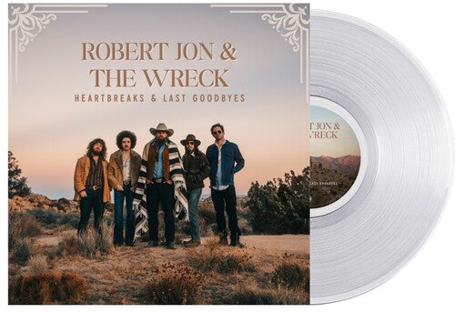 Robert Jon & the Wreck- Heartbreaks & Last Goodbyes [Crystal Clear LP] - LP