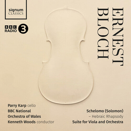 Parry Karp: Ernest Bloch: Schelomo - Hebraic Rhapsody, Suite for Viola and Orchestra  [ CD ]