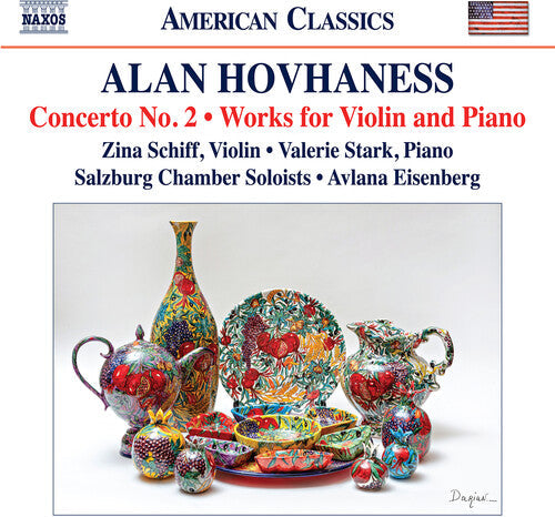 Zina Schiff: Hovhaness: Concerto No. 2; Works for Violin and Piano  [ CD ]