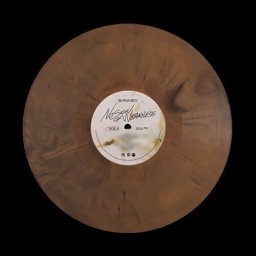 Burna Boy- No Sign Of Weakness (Brown Opaque Vinyl) - LP
