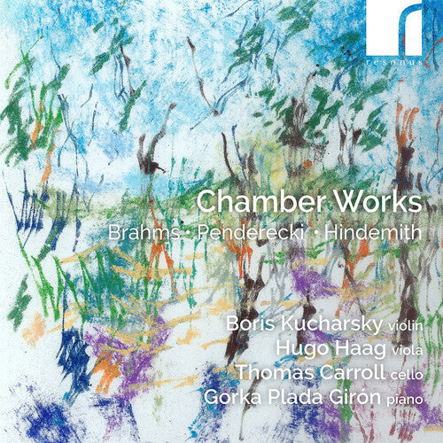 Boris Kucharsky: Brahms, Penderecki & Hindemith: Chamber Works  [ CD ]