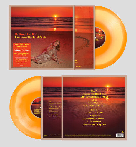 Belinda Carlisle- Once Upon A Time In California - 140-Gram Sunset Colored Vinyl - LP