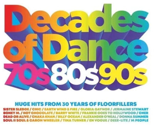 Various Artists: Decades Of Dance: 70s 80s 90s / Various  [ CD ]
