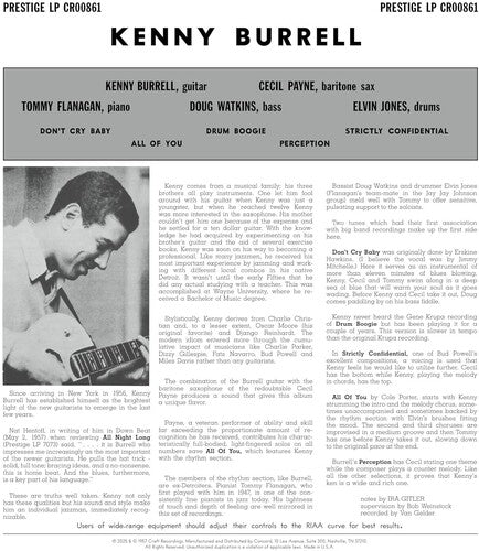 Kenny Burrell- Kenny Burrell (Original Jazz Classics Series) - LP