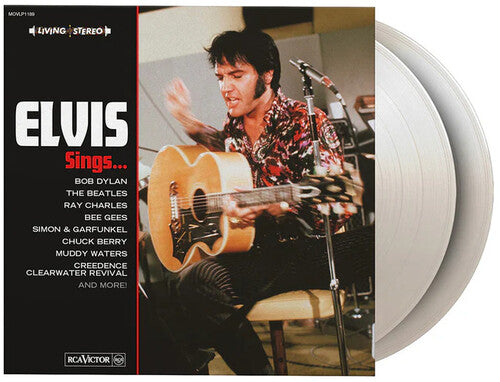 Elvis Presley- Elvis Sings - Limited Gatefold 180-Gram White Colored Vinyl - LP