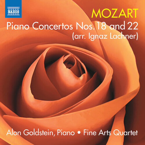 Alon Goldstein: Mozart: Piano Concertos Nos. 18 & 22 (arr. I. Lachner)  [ CD ]