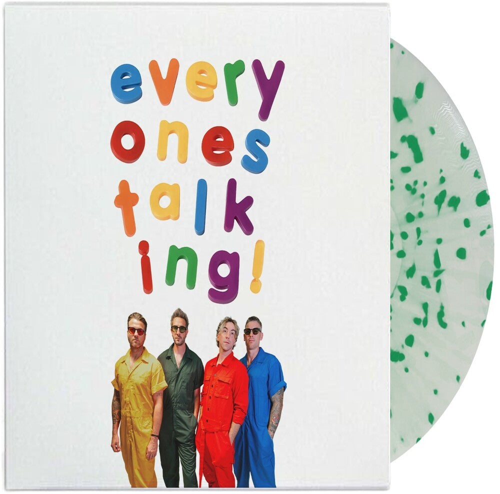 All Time Low- Everyone's Talking [Indie Exclusive White and Green Colored Vinyl] - LP