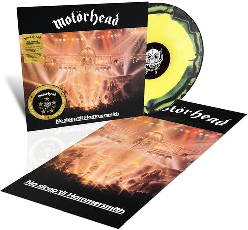Motorhead- No Sleep 'til Hammersmith [Yellow/Black Half-Speed LP] - LP