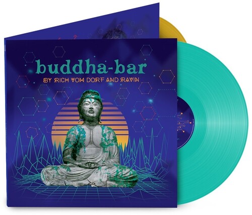 Various Artists- Buddha Bar: By Rich Vom Dorf & Ravin / Various - Aqua & Gold Vinyl - LP