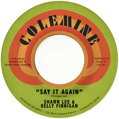 Shawn Lee: Say It Again / Harpsichord Rock - 7-INCH SINGLE
