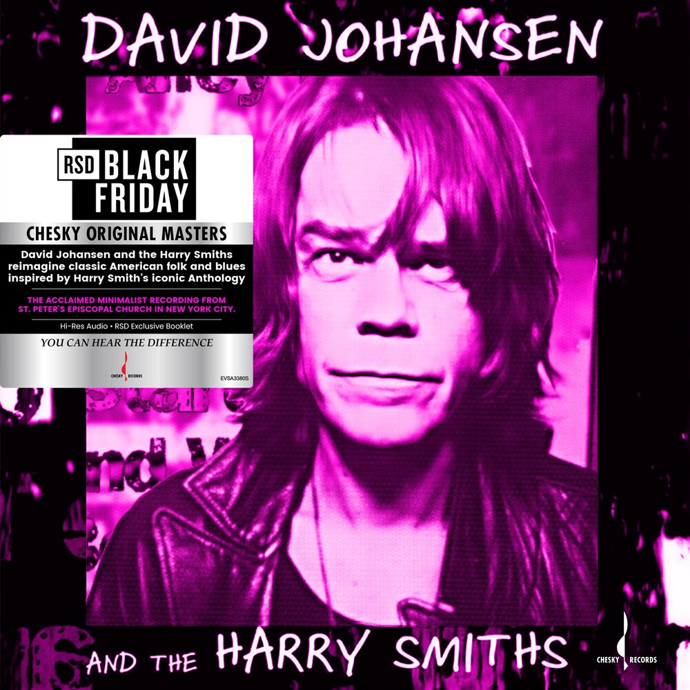 David Johansen and the Harry Smiths (New York Dolls)- David Johansen And The Harry Smiths [RSD Black Friday 2025] - LP