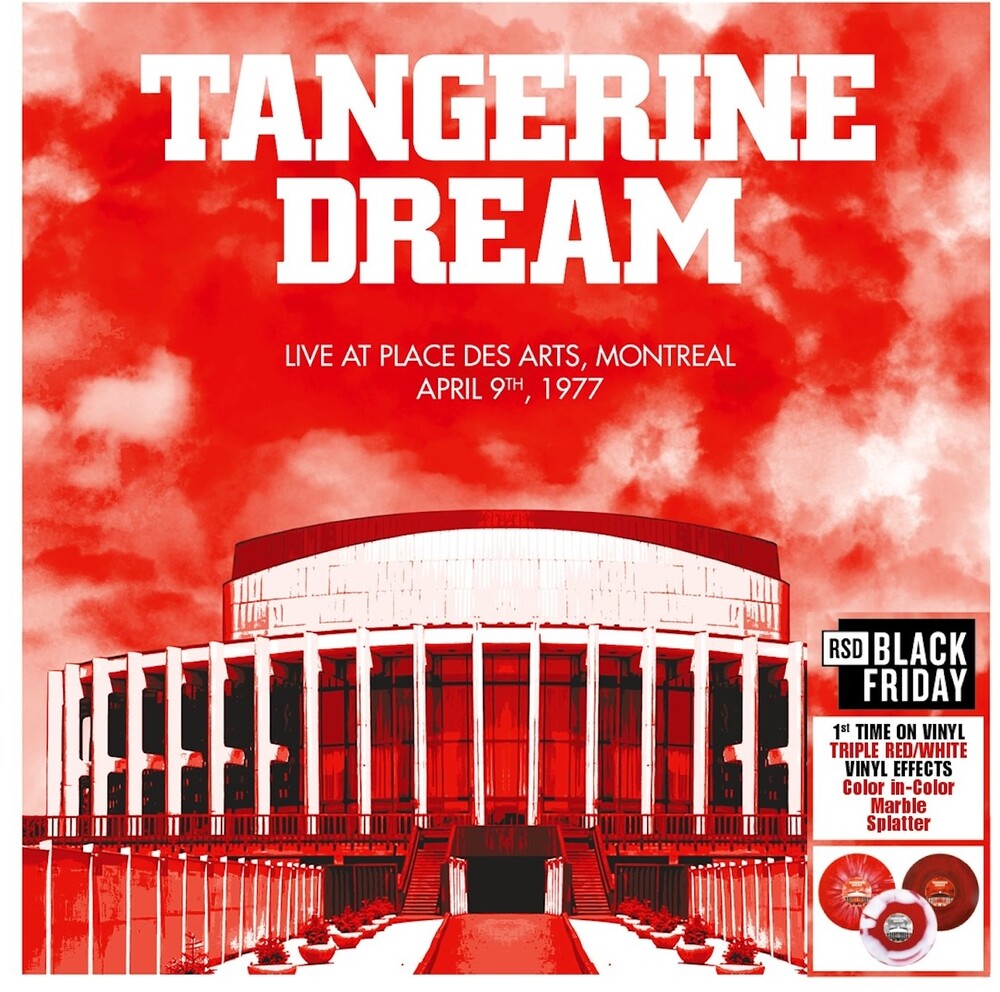 Tangerine Dream- Live At Place Des Arts Montreal April 10 77 [RSD Black Friday 2025] - LP