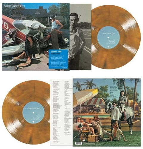 Sparks- Indiscreet: 50th Anniversary - Limited 'Tiger's Eye' Colored Vinyl - LP