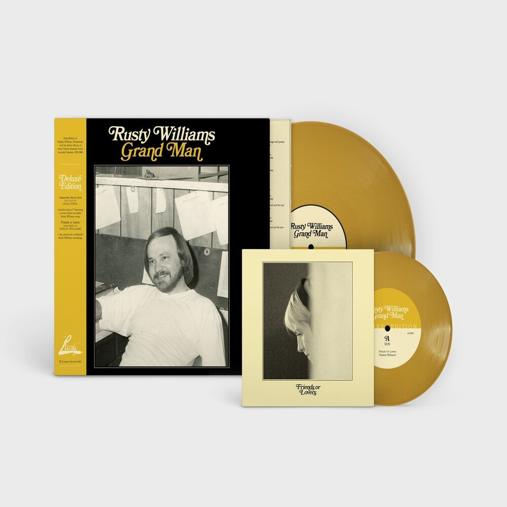 Rusty Williams- Grand Man - (Deluxe Edition) [Gold LP] - LP