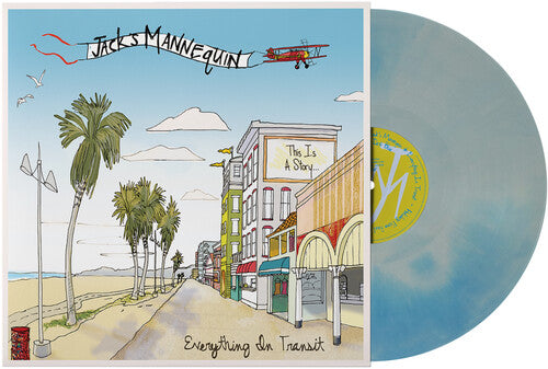 Jack's Mannequin- Everything in Transit (Blue White Galaxy Vinyl) - LP