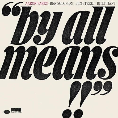 Aaron Parks- By All Means - LP