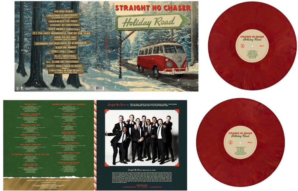 Straight No Chaser- Holiday Road [Red LP] - LP