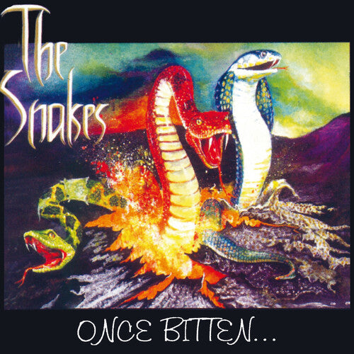 The Snakes- Once Bitten... - Limited Splatter Green Vinyl - LP
