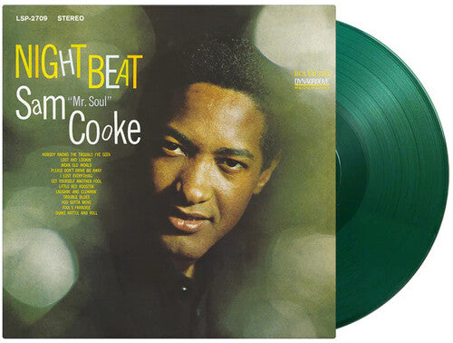 Sam Cooke- Night Beat - Limited 180-Gram Green Colored Vinyl - LP