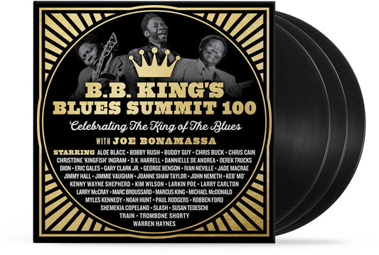 Joe Bonamassa- B.B. King's Blues Summit 100 [180g 3xLP Black Vinyl in Gatefold Jacket with 20-page booklet and download card] - LP