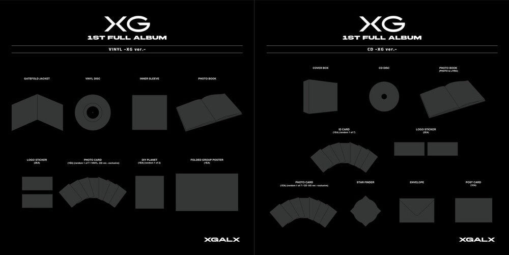 XG- Tbd Title/1st Full Album (W/Book) (Gate) (Post) - LP