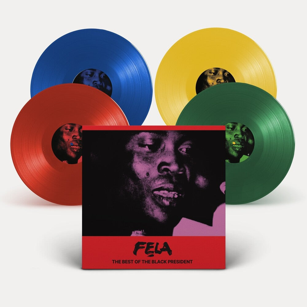 Fela Kuti- Best Of The Black President [Deluxe 4xLP] - LP