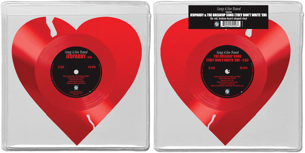 Greg Kihn Band- Jeopardy/Breakup Song (They Don't Write 'em) [Limited Edition] - LP