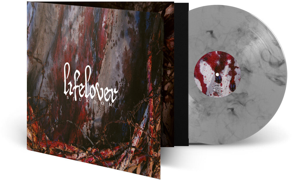 Lifelover- Sjukdom - Silver/Black (Blk) [Colored Vinyl] (Gate) (Ofgv) - LP