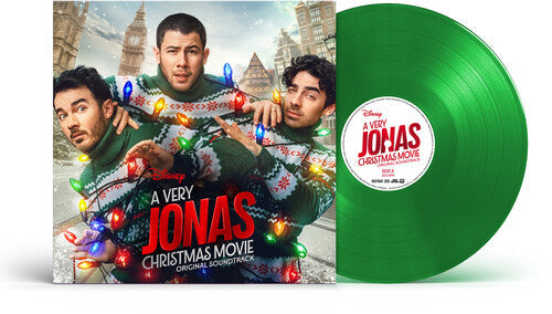 Jonas Brothers- A Very Jonas Christmas Movie (Original Soundtrack) [Emerald LP] (DAMAGED) - LP