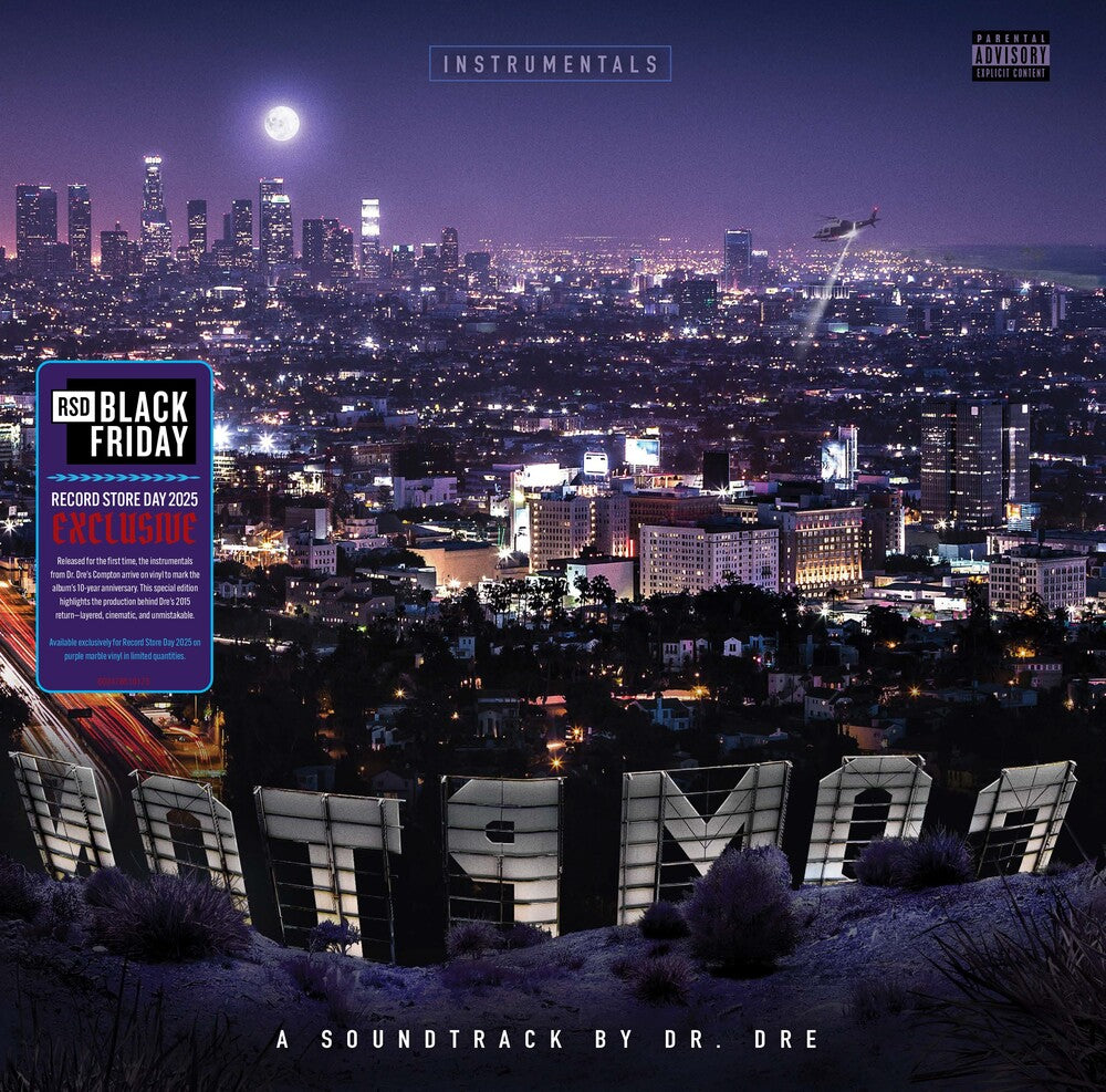Dr. Dre- Compton (A Soundtrack by Dr. Dre) (Instrumental Edition) [RSD Black Friday 2025] - LP