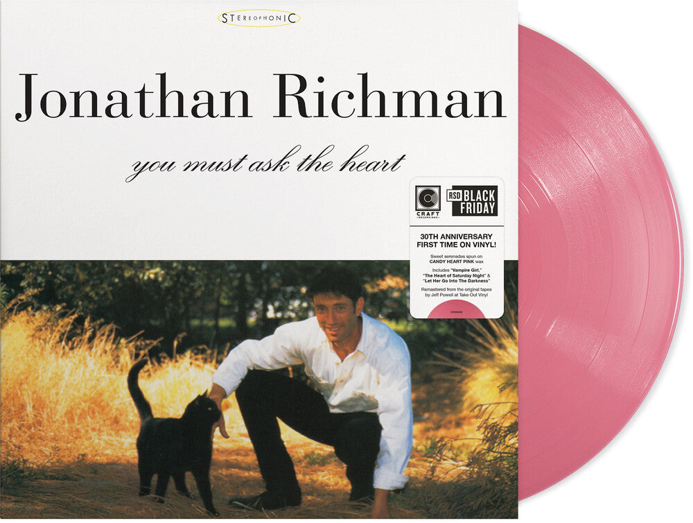 Jonathan Richman (The Modern Lovers)- You Must Ask The Heart [RSD Black Friday 2025] - LP
