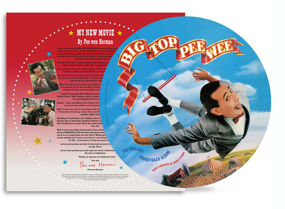 Danny Elfman- Big Top Pee-Wee (Original Soundtrack) [RSD Black Friday 2025] - LP